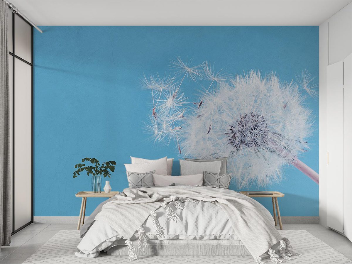 کاغذ دیواری اتاق خواب مدل قاصدک W10176500