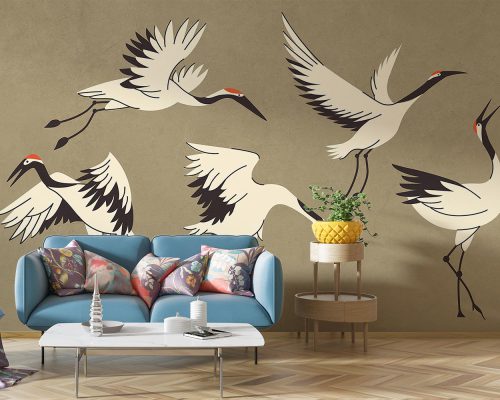 پوستر دیواری پرنده پرندگان W10180500