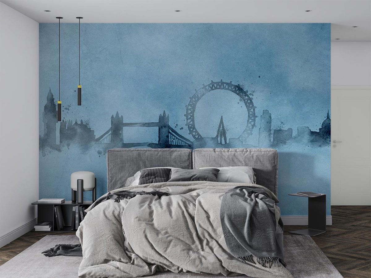 پوستر دیواری اتاق خواب طرح اماکن مشهور جهان W10195300