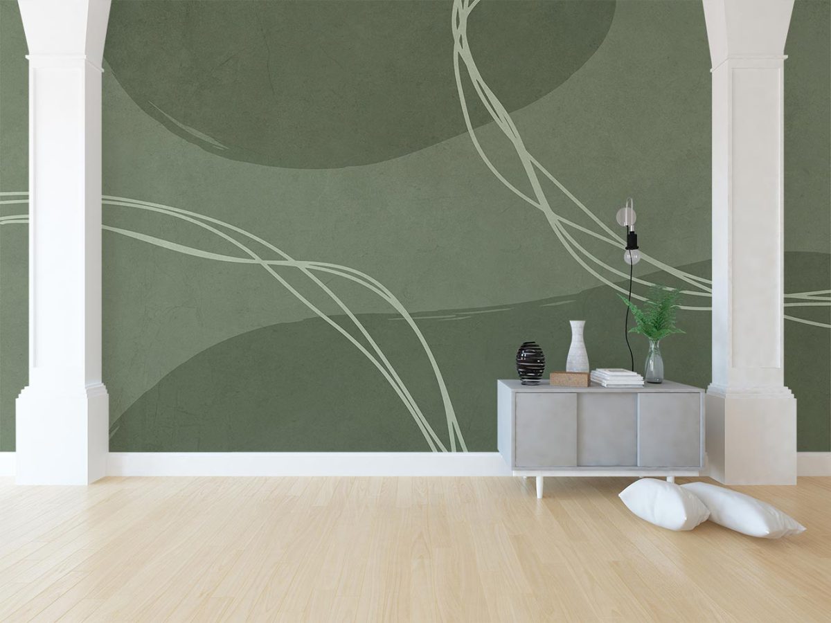 کاغذ دیواری پذیرایی طرح مدرن هنری W10213200
