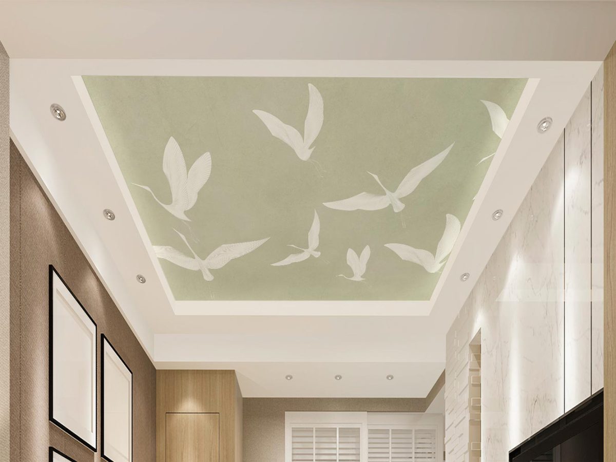 کاغذ دیواری سقفی طرح پرنده پرندگان W10213500