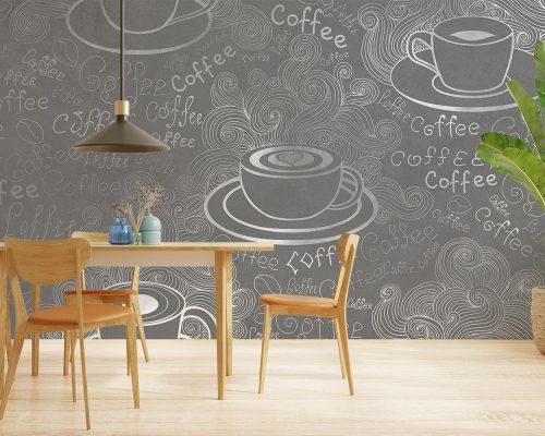 پوستر دیواری کافه قهوه W10220200
