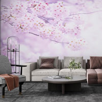 کاغذ دیواری شکوفه (گل)