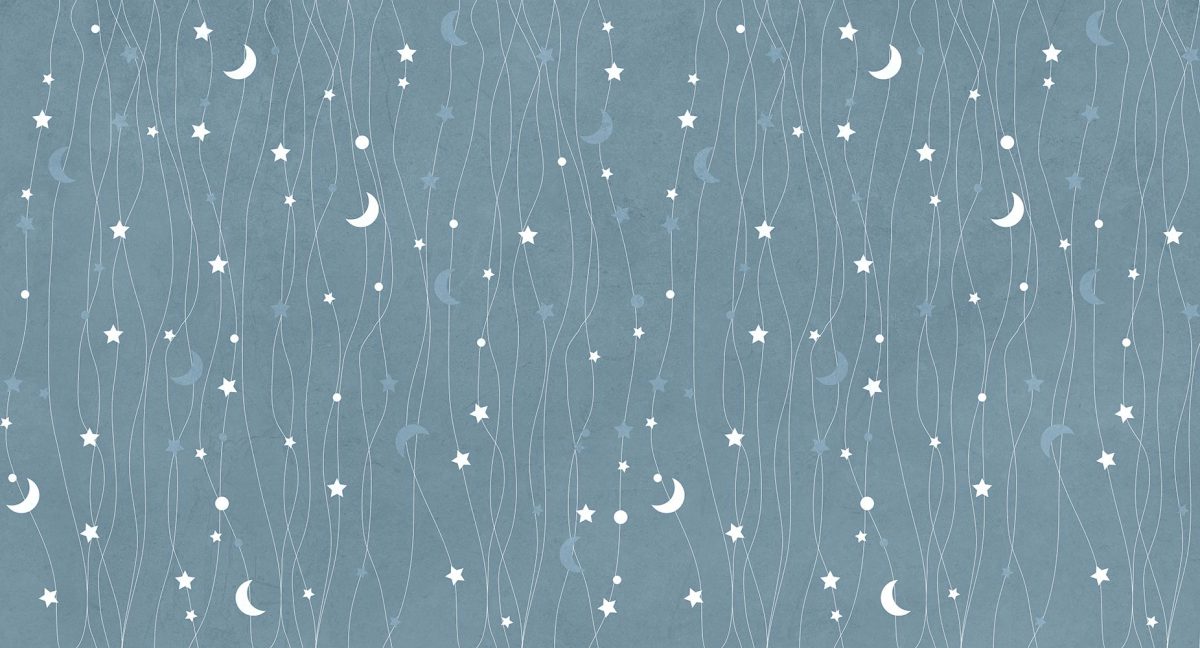 پوستر دیواری کودک ماه ستاره W10226500