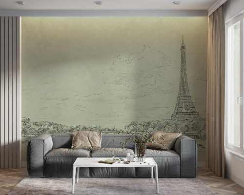 پوستر دیواری برج ایفل پاریس W10226900
