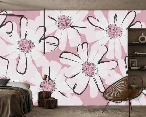 پوستر دیواری گل گلی بزرگ W10232600