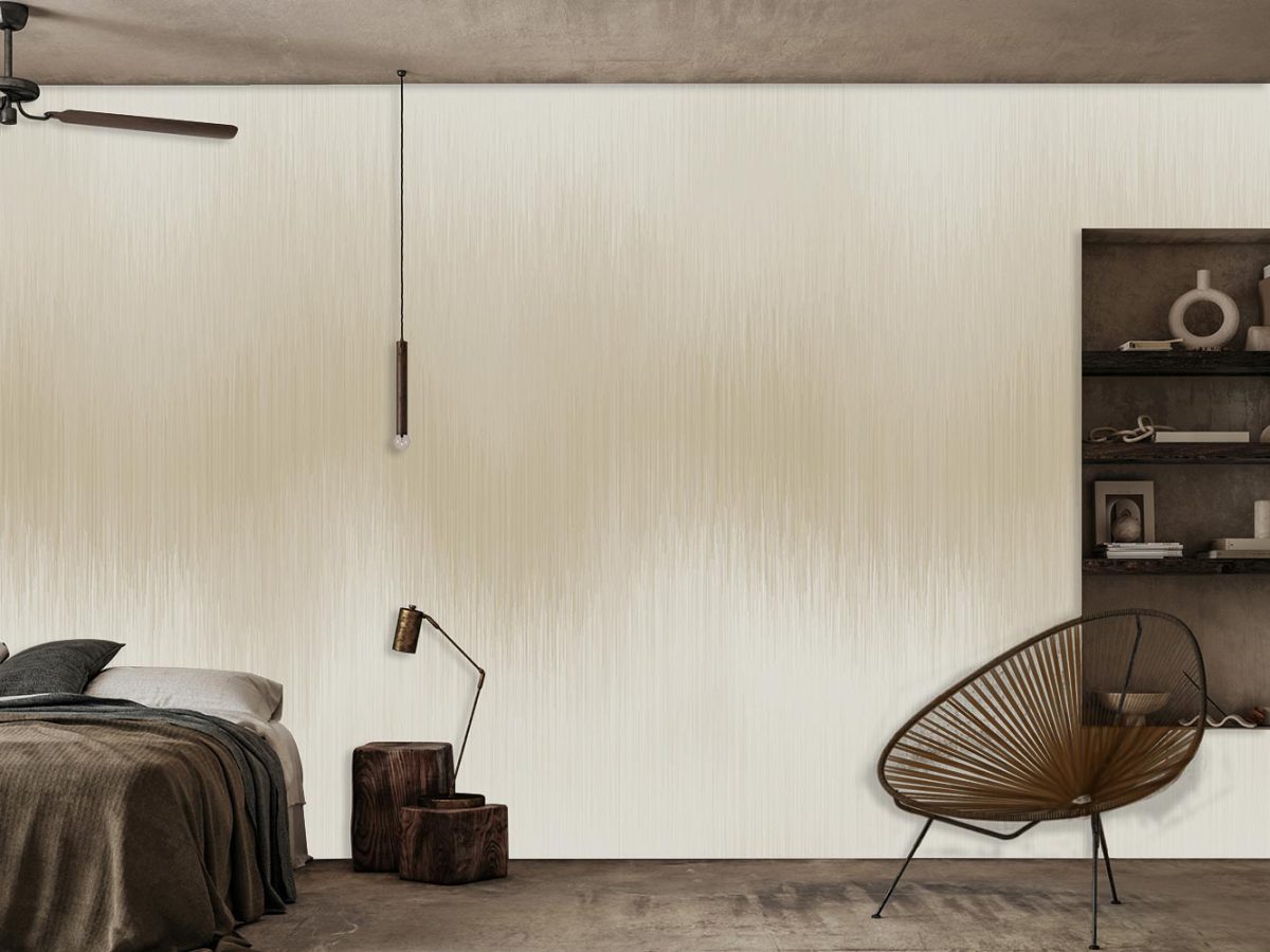 کاغذ دیواری کرم قهوه ای روشن طرح ساده طیف رنگی W10234000