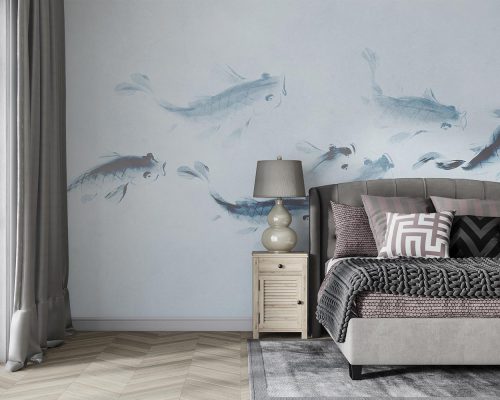 پوستر دیواری طرح ماهی W10239600