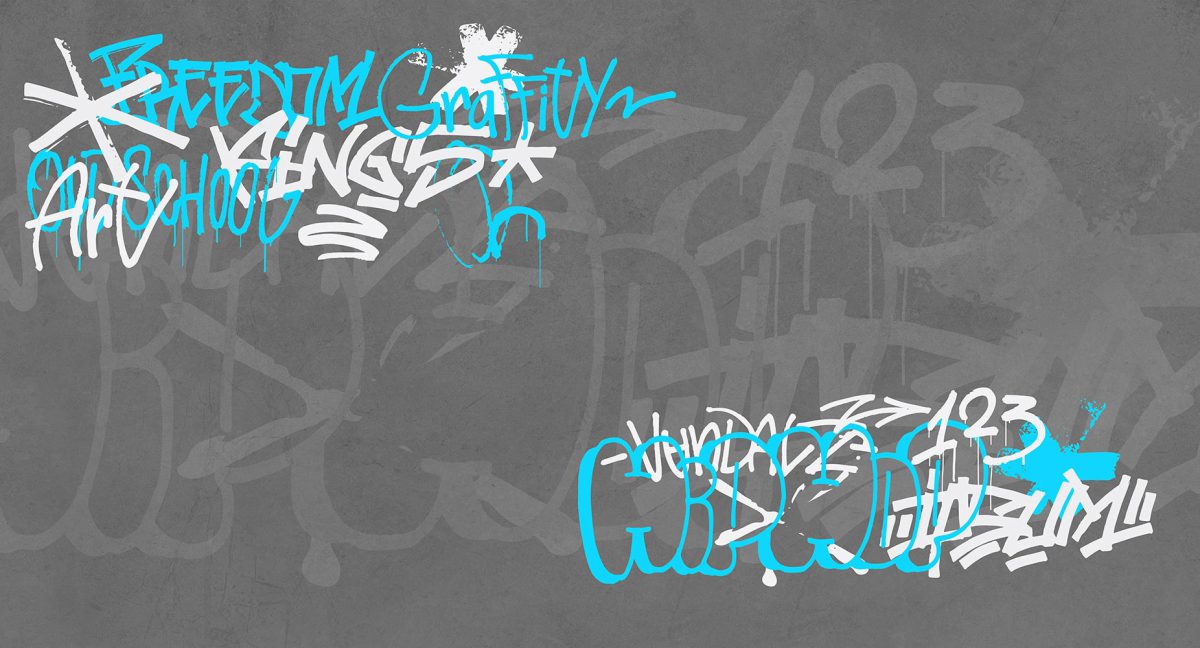 پوستر دیواری گنگ گرافیتی W10240000