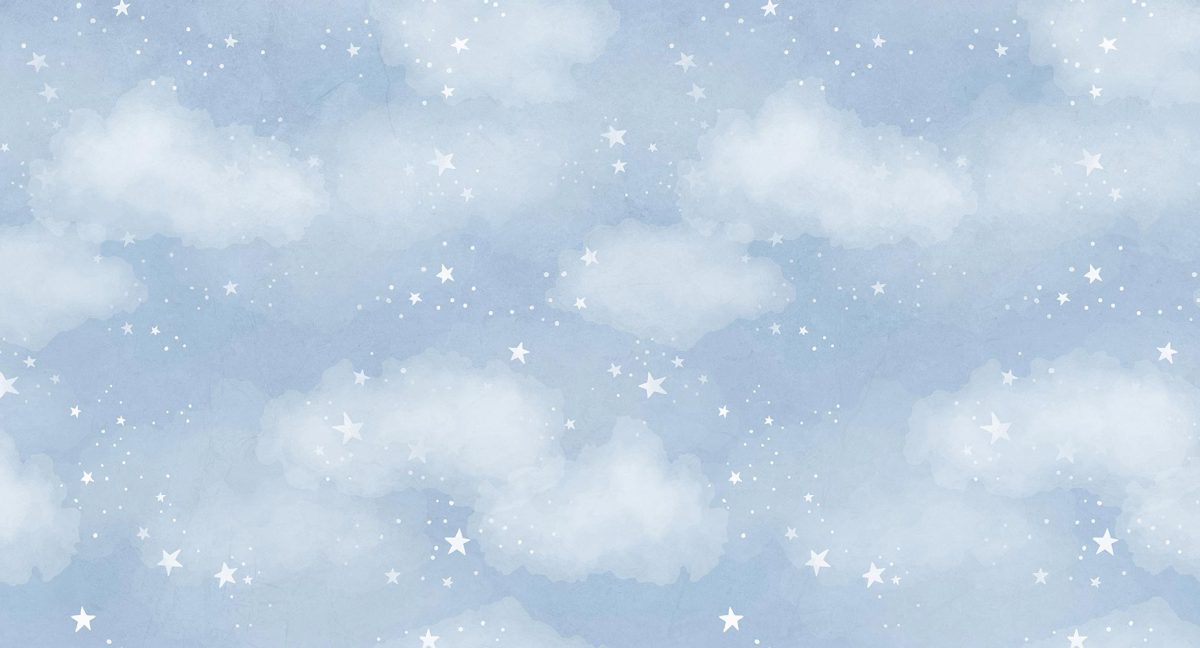 پوستر دیواری کودک ابر آسمان W10241800