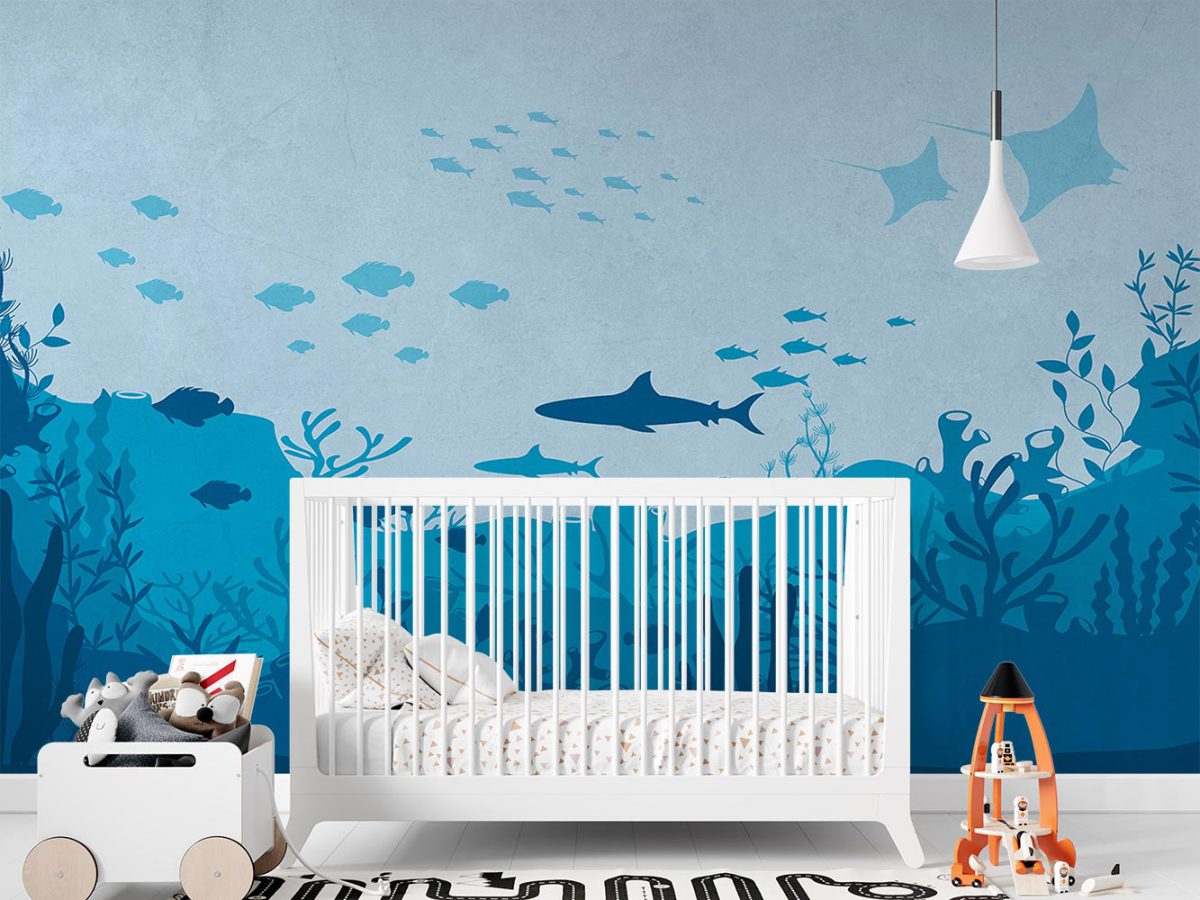 پوستر دیواری کودک اقیانوس W10242300