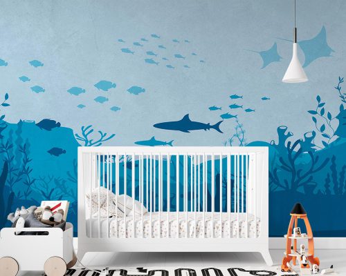 پوستر دیواری کودک اقیانوس W10242300