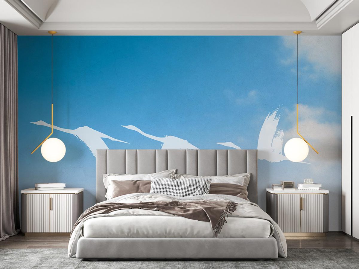 پوستر دیواری آسمان و پرنده W10245800