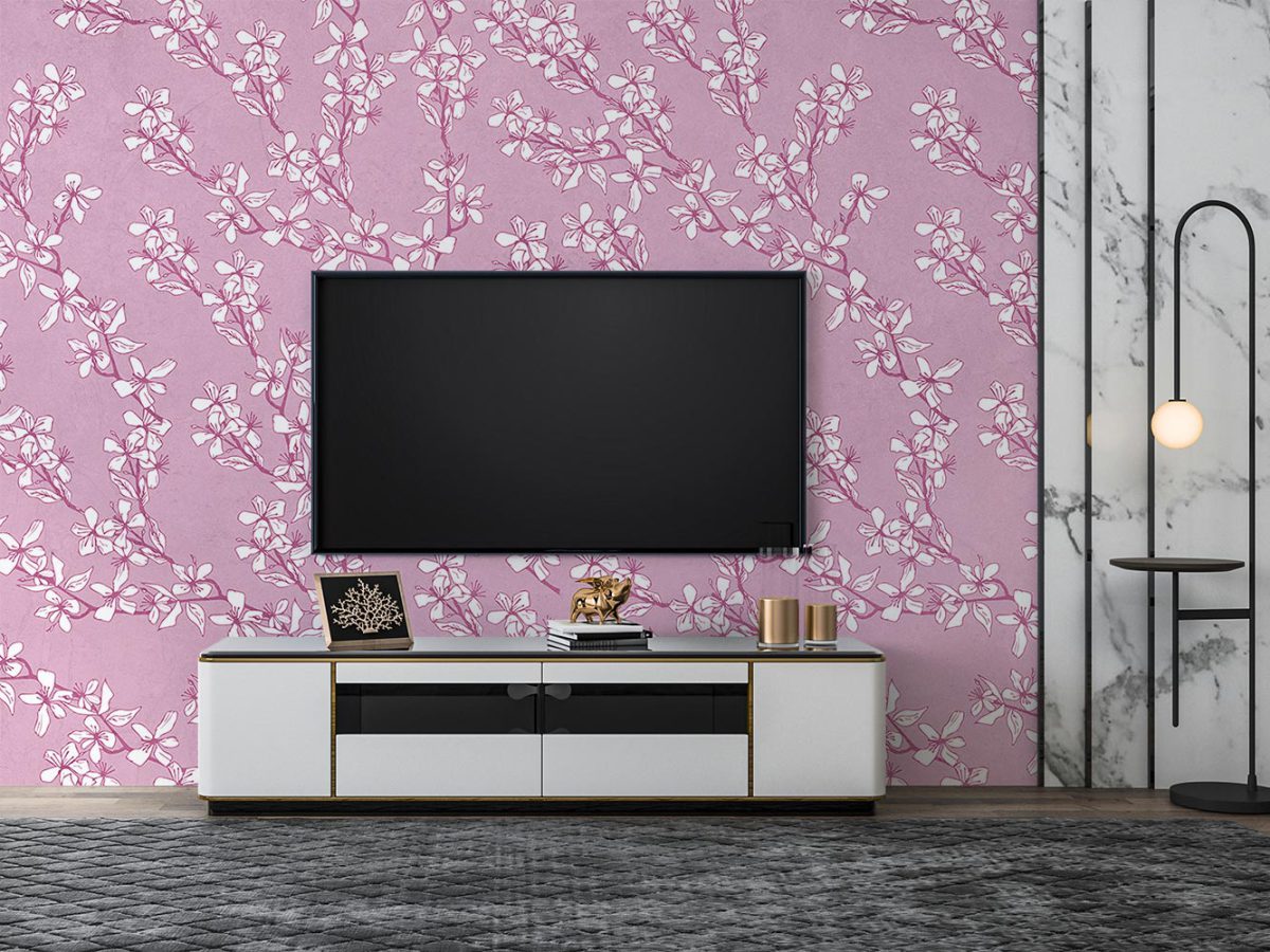 کاغذ دیواری شکوفه گل ریز W10246300