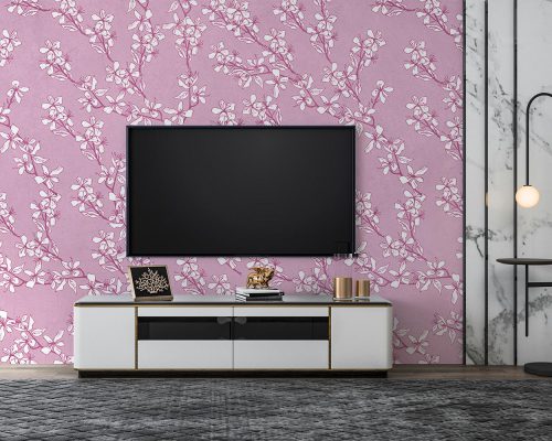 کاغذ دیواری شکوفه گل ریز W10246300