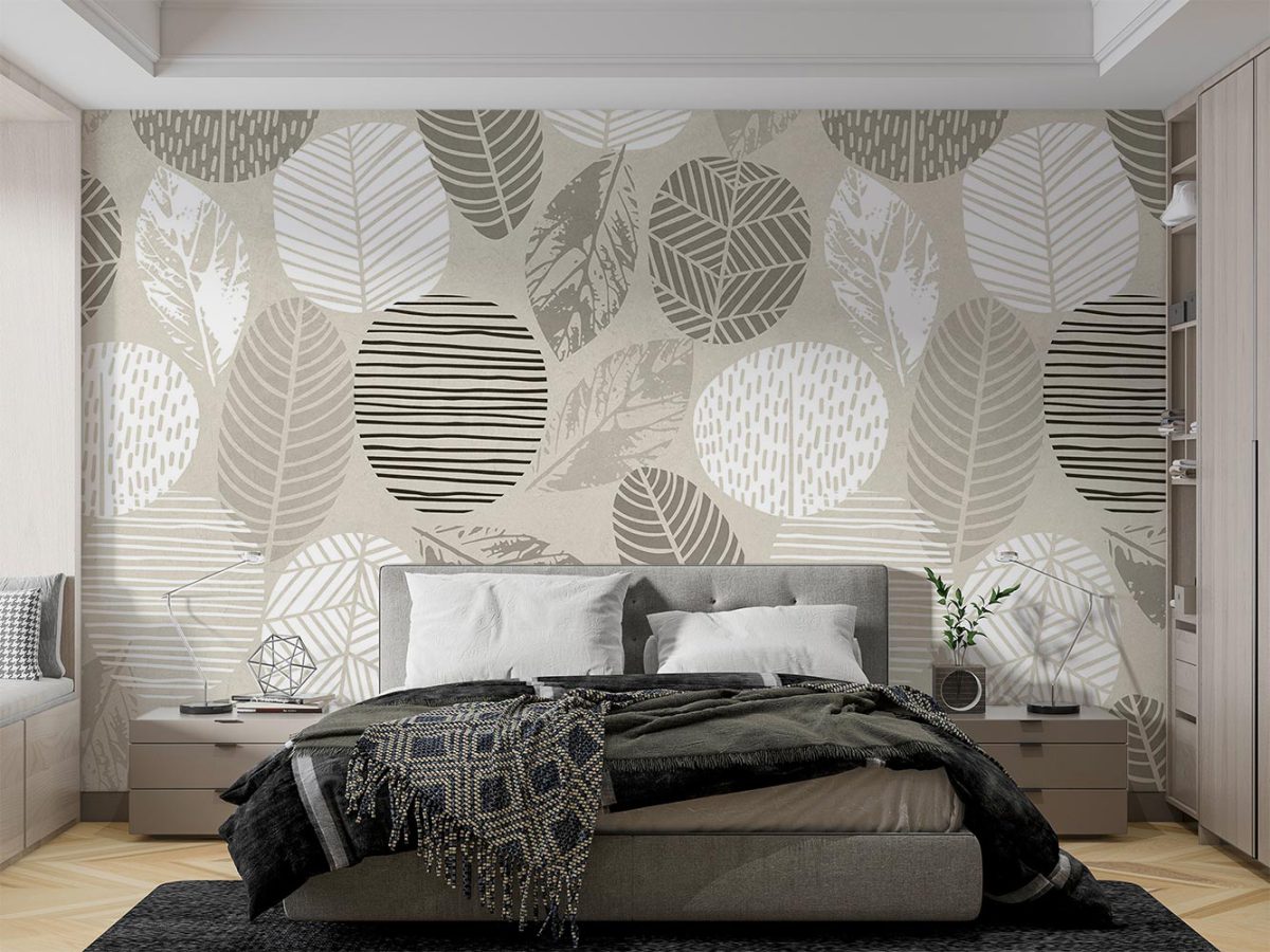 کاغذ دیواری کلاسیک برگ W10248000 مناسب برای اتاق خواب