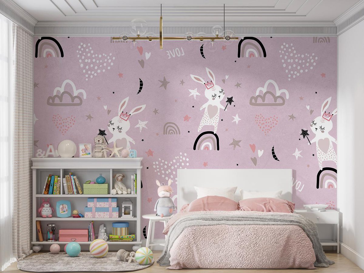 پوستر دیواری اتاق کودک خرگوش W10264000