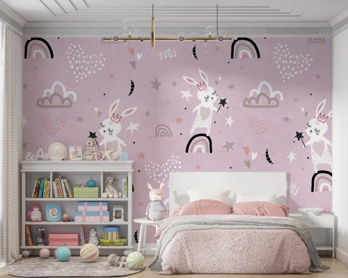پوستر دیواری اتاق کودک خرگوش W10264000