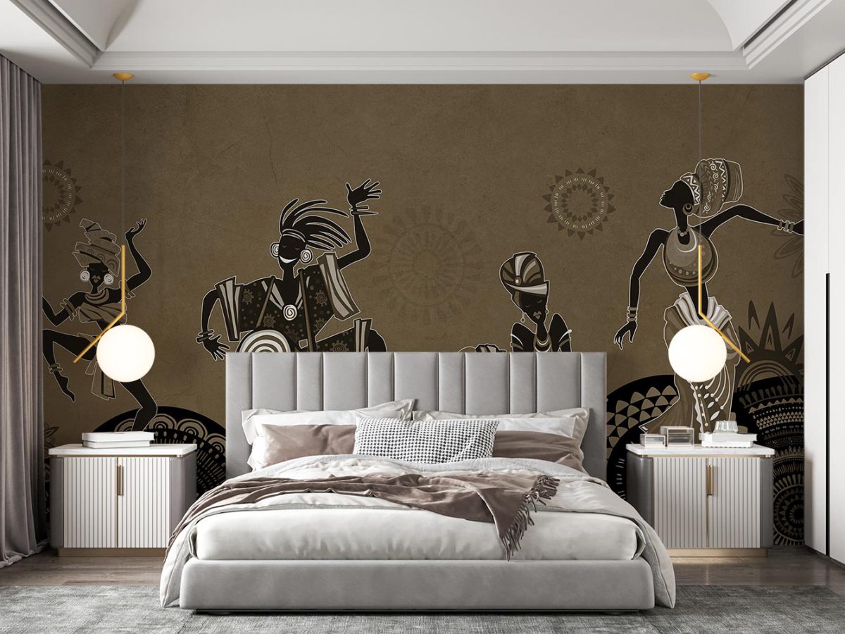 کاغذ دیواری اتاق خواب طرح مدل کلاسیک سنتی W10266400
