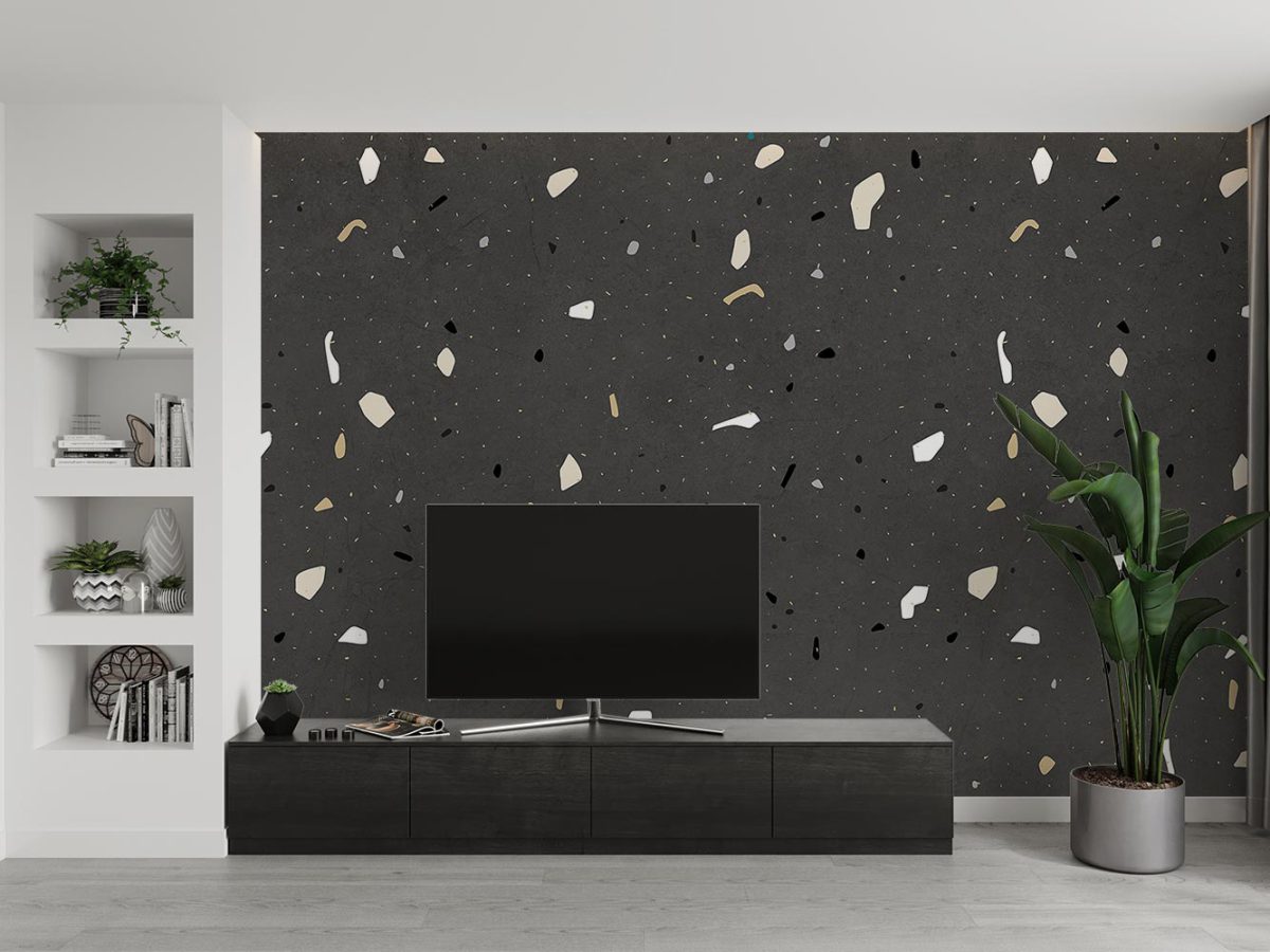 کاغذ دیواری پشت تلویزیون مدل لاکچری خاص W10271600