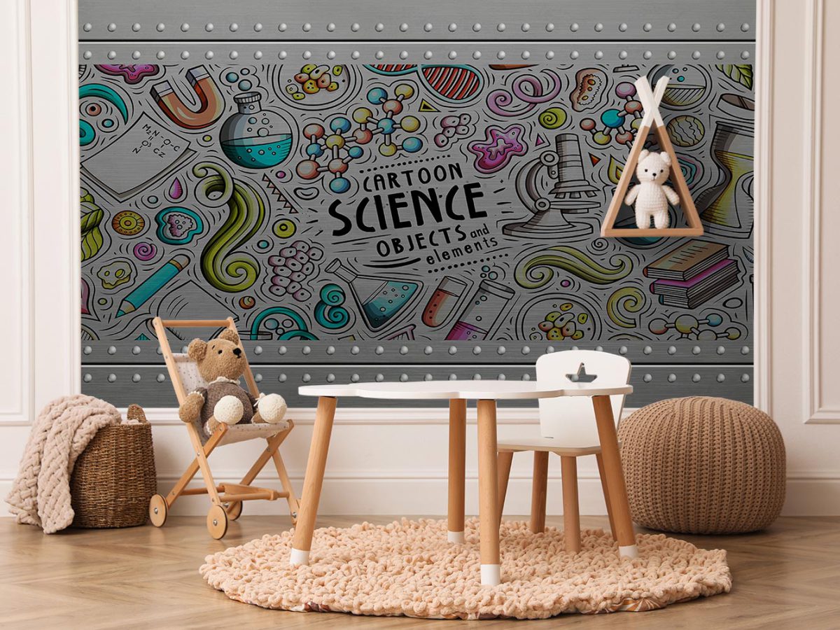 پوستر دیواری کودک علمی W10272800 مناسب برای مهدکودک و مدرسه