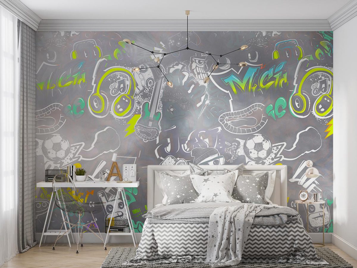 پوستر دیواری گرافیتی اسپرت W10273100