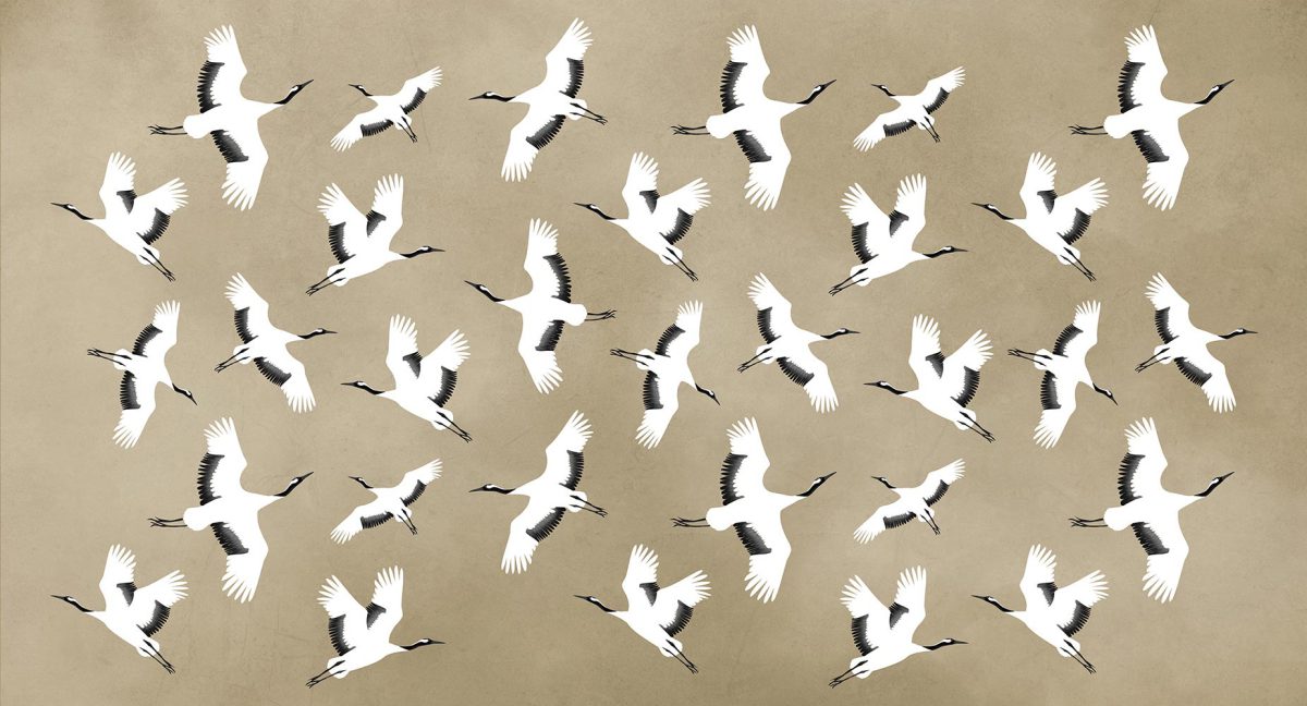 پوستر دیواری پرندگان کوچک W10277700