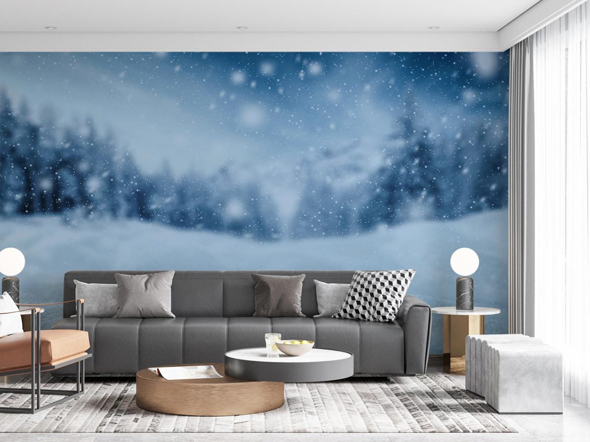 پوستر دیواری منظره زمستان W10281400