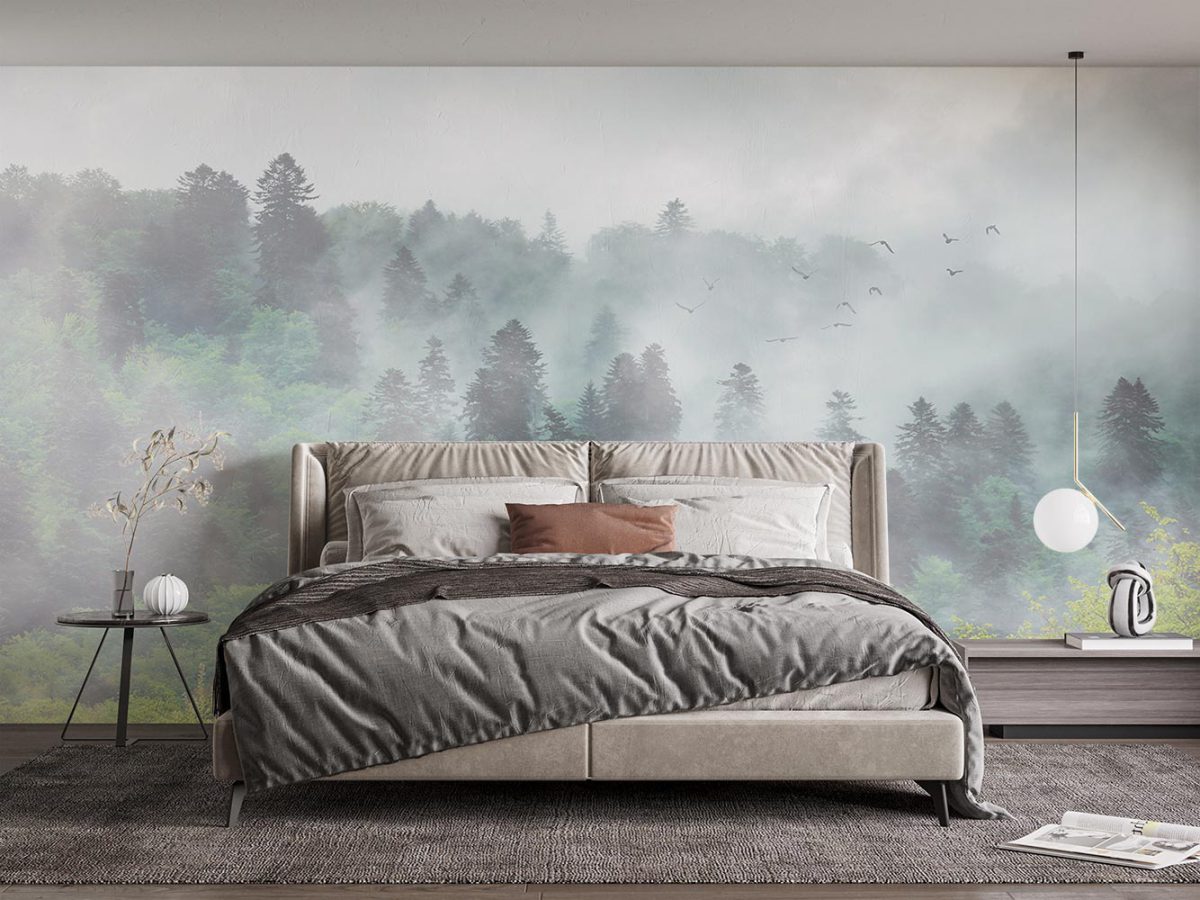 پوستر دیواری اتاق خواب مدل طبیعت زیبا W10286300