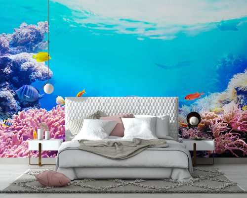 پوستر دیواری ماهی و دریا W10293400