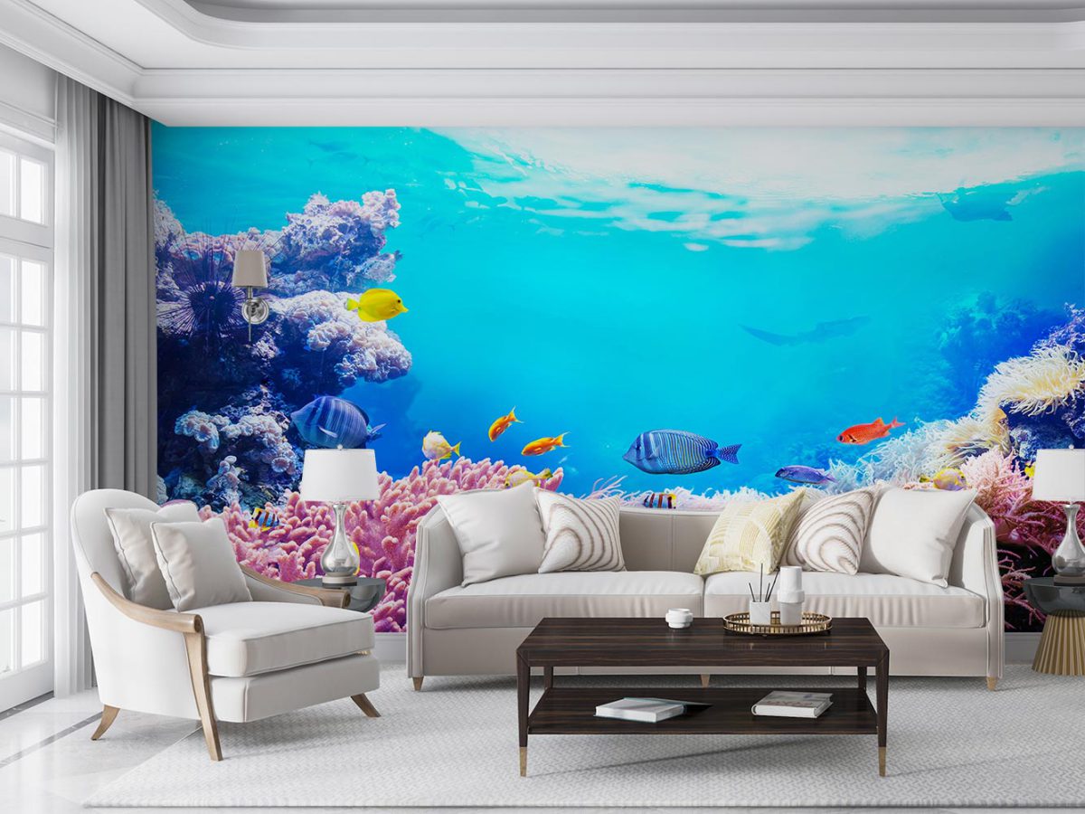 پوستر دیواری ماهی و دریا W10293400