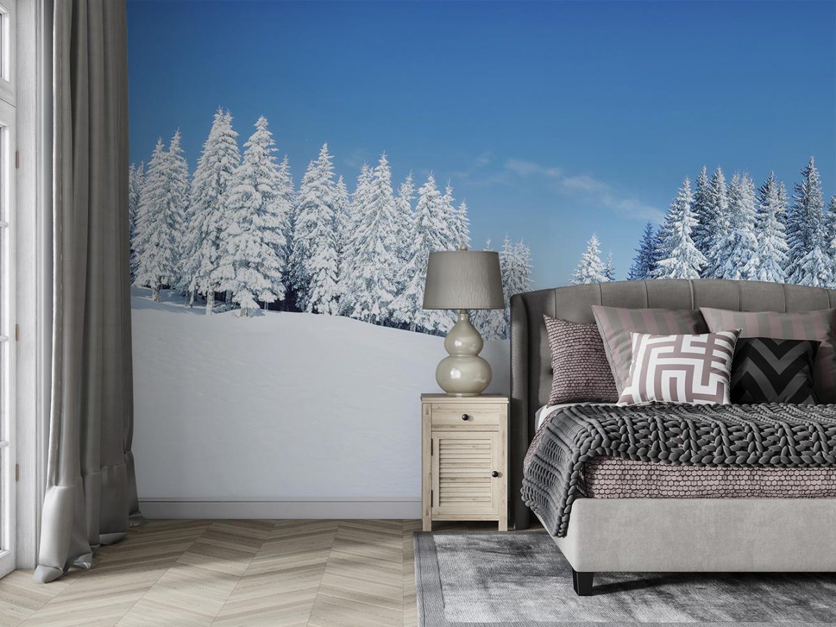 پوستر دیواری زمستان و برف W10297400