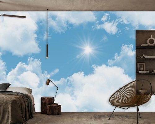 پوستر دیواری آسمان ابری W10298400