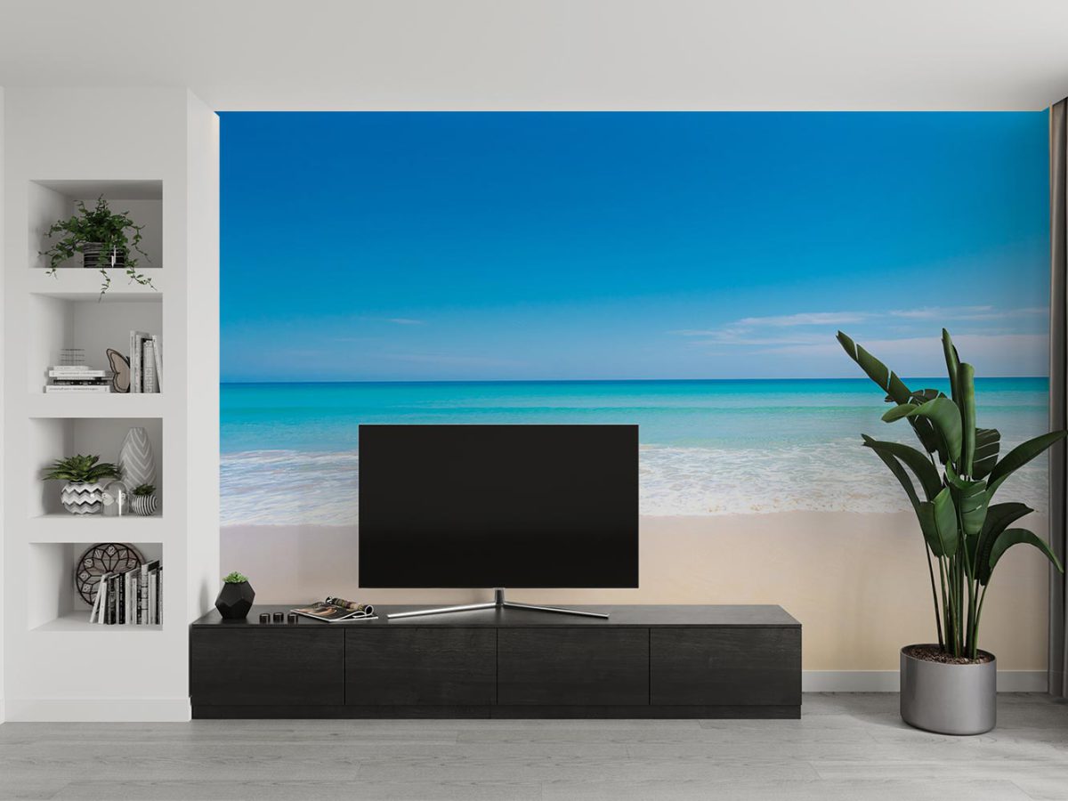 پوستر دیواری منظره دریا W10299600 مناسب دیوار پشت تلویزیون