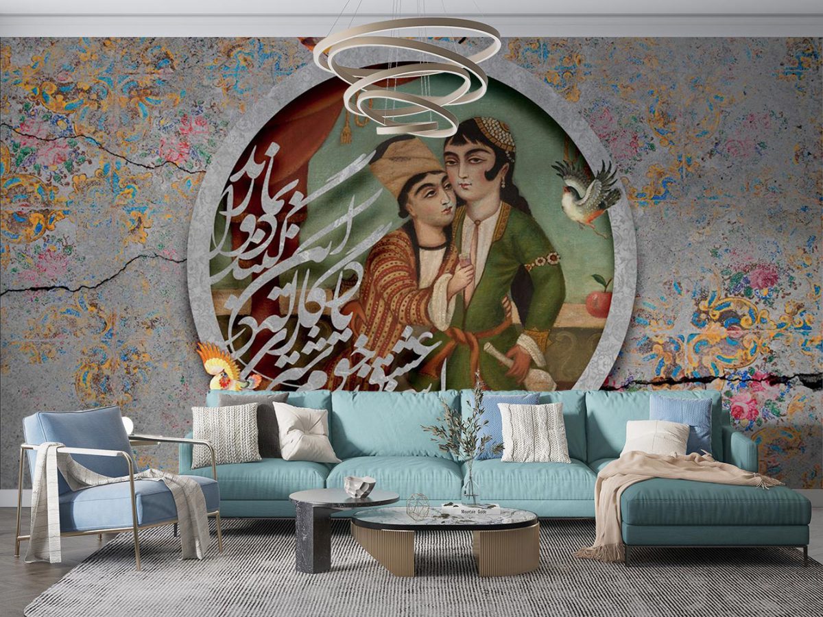 پوستر کاغذ دیواری سنتی ایرانی خاص W13402900